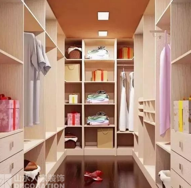 【山水人家裝飾】女人既然有了書房，為什么不能有衣帽間？