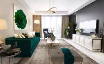 現代簡約裝修效果圖，第一張就美翻了